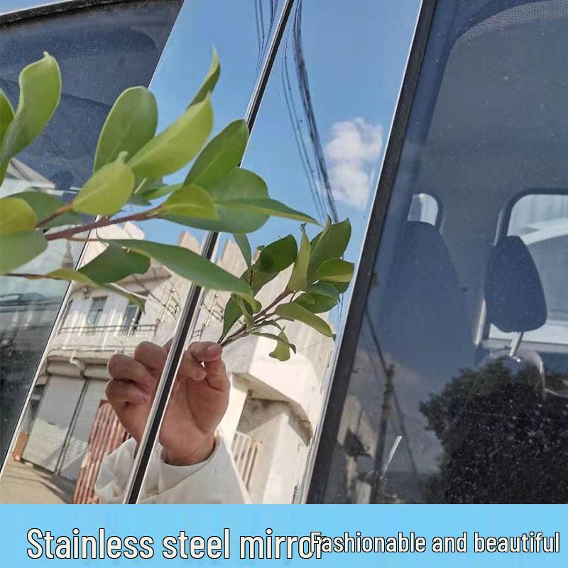 Jade Car Window Trim: Stainless Steel Door Edge and Decor Strips