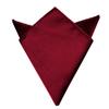for Wedding Dress Party Men Satin Plain Solid Square Pocket Silk Pocket Square Hanky Handkerchief