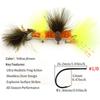 4PCS Topwater Frog Fly Lure Weedless Bass Pike Snakehead Fishing Bait, Realistic Rubber Legs Surface Popper for Freshwater Fly Fishing