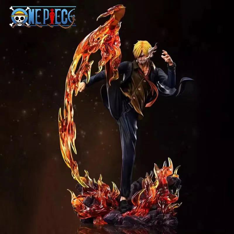 30CM One Piece Anime Figure Sanji GK Statue Action Figures Collection Model Toys For Gifts