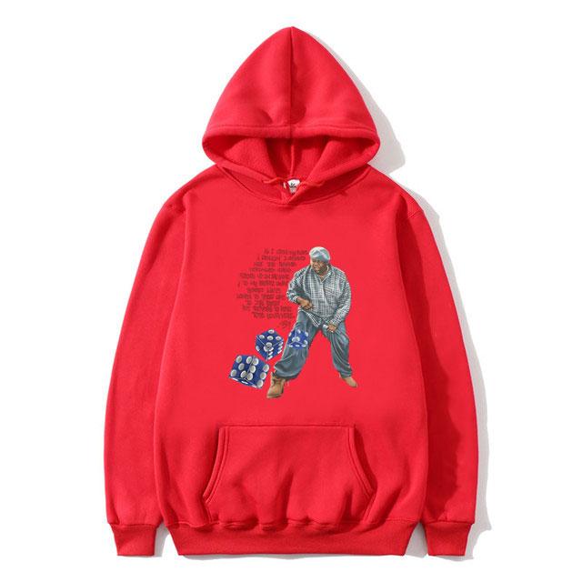 Rapper The Notorious Big Graphic Hoodie Male Fleece Cotton Pullover Vintage Biggie Smalls Hoodies Men Women Hip Hop Streetwear