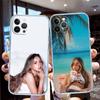 LO89 Tate McRae Soft Shell Transparent Phone Case for Samsung Galaxy A04 A04S A14 A23 A34 A54 M23 M33 M52 M53