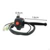 Handlebar Switch Assembly Pure Copper Core ETwoWheeler Light Alarm Turn Blinker Waterproof
