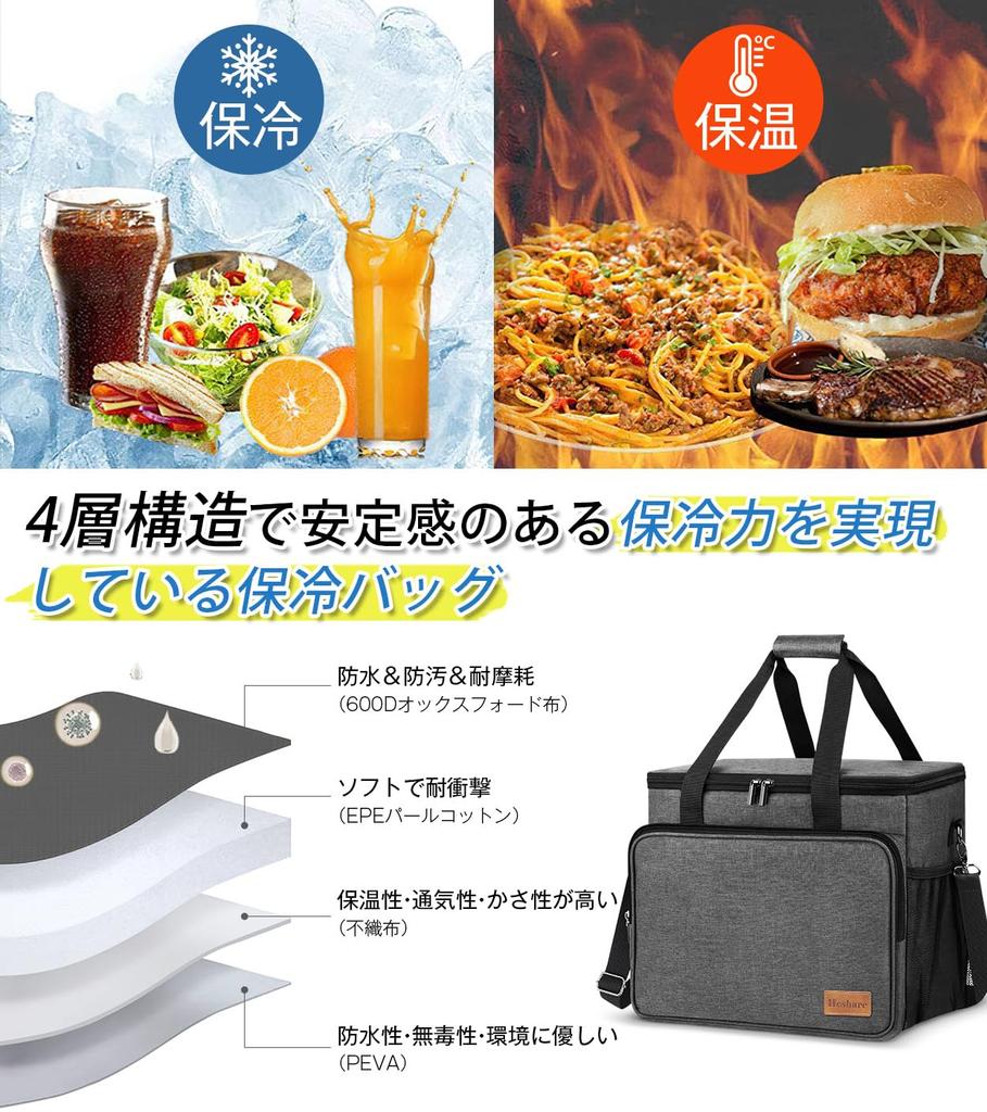 Heshare Cooler Large Soft Large Perfect for Cherry Blossom Sports and Shopping Carts Box, Capacity, 35L, Insulated, Waterproof, Foldable, Stylish,