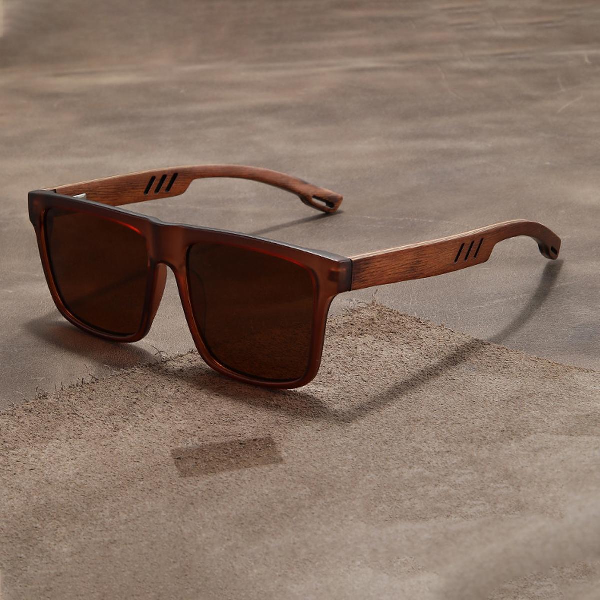 

Retro Walnut Sunglasses Brand Ultra-Light Sunglasses For Men And Women Polarized Exquisitefashion