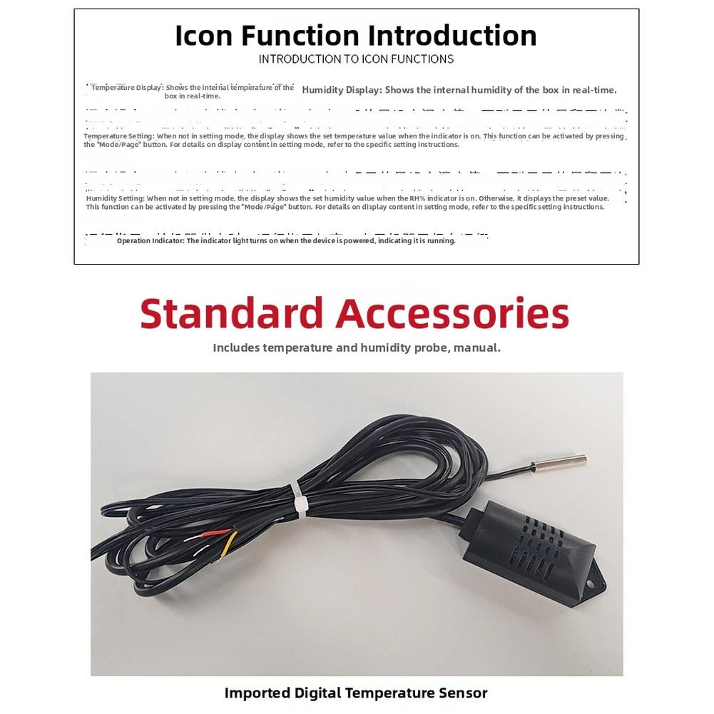 Automatic Incubator Controller with XM18 Model Digital Sensor and Temperature Humidity Control for Stable Incubation