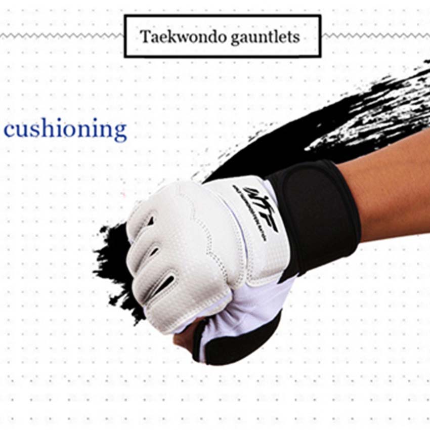 Half Finger Training Boxing Gloves Leather Fight Glove MMA Mitts Sanda Karate Sandbag Muay Thai Kick Men Kinder
