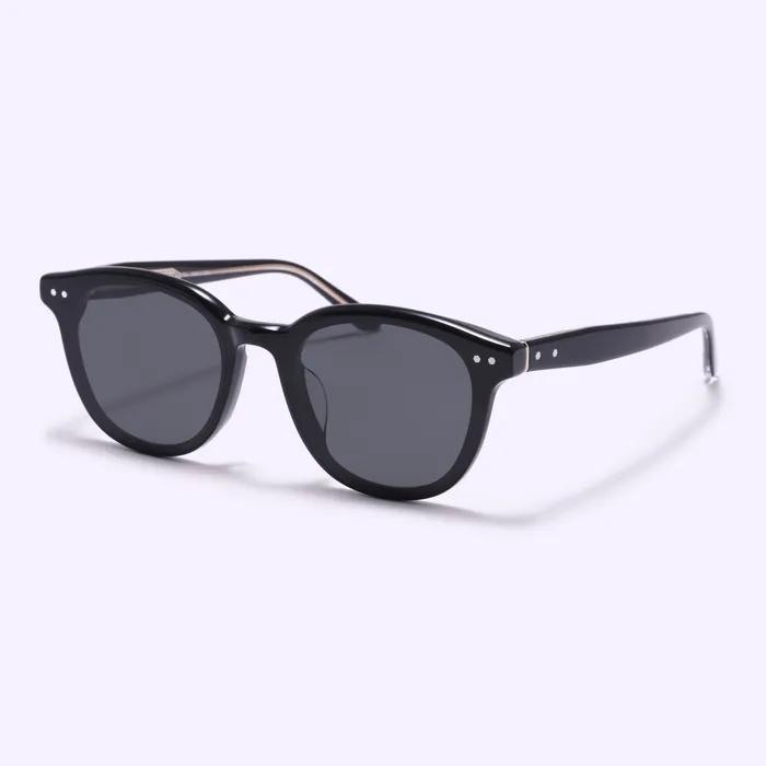 [SILVERBITE] SBS1604 0920G Flat Bar Soft Square Black Sunglasses