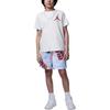 Jordan T-Shirt Triangle Offense Casual Crew Neck Short Sleeve Kids Tops White II3102-100