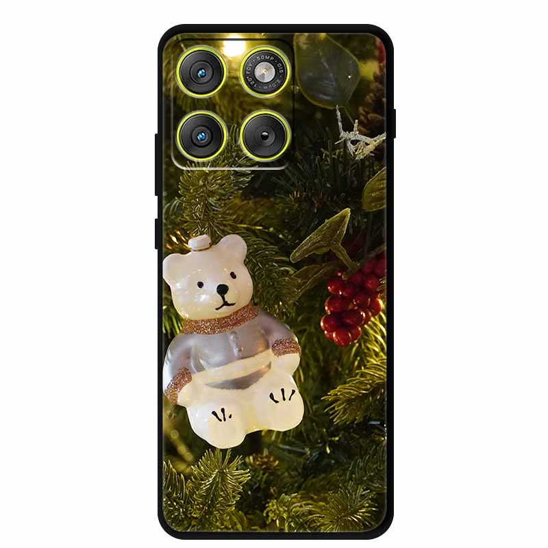 Christmas Phone Cases For Motorola Edge 70 5G Case Silicone Soft Back Cover Christmas Tree for Moto X70 Air 5G Edge70 Back Cover