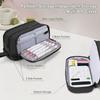 Large Capacity Pencil Bag Multilayer Pencil Case Aesthetic Pen Bag Simple Pencil Box For Organizing School Supplies