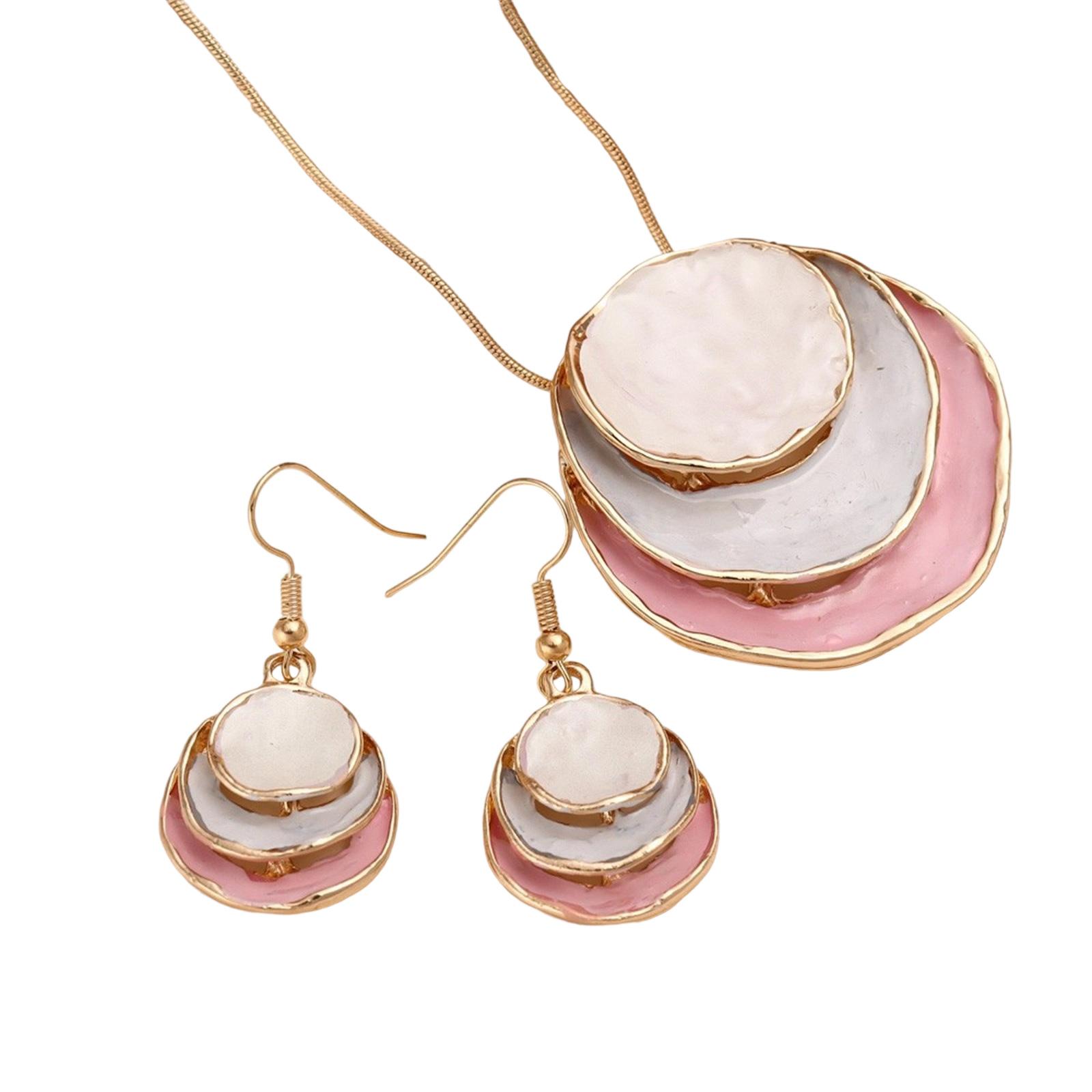 

Винтажный набор цветочных украшений Элегантные свадебные украшения Модные украшения для шеи и ушей Подходит для сочетания с различными нарядами 2