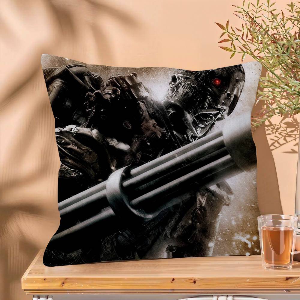 S Movie TV The Terminator Pillow Cover Sofa Cushion Cover Home Room Decoration Children Gift