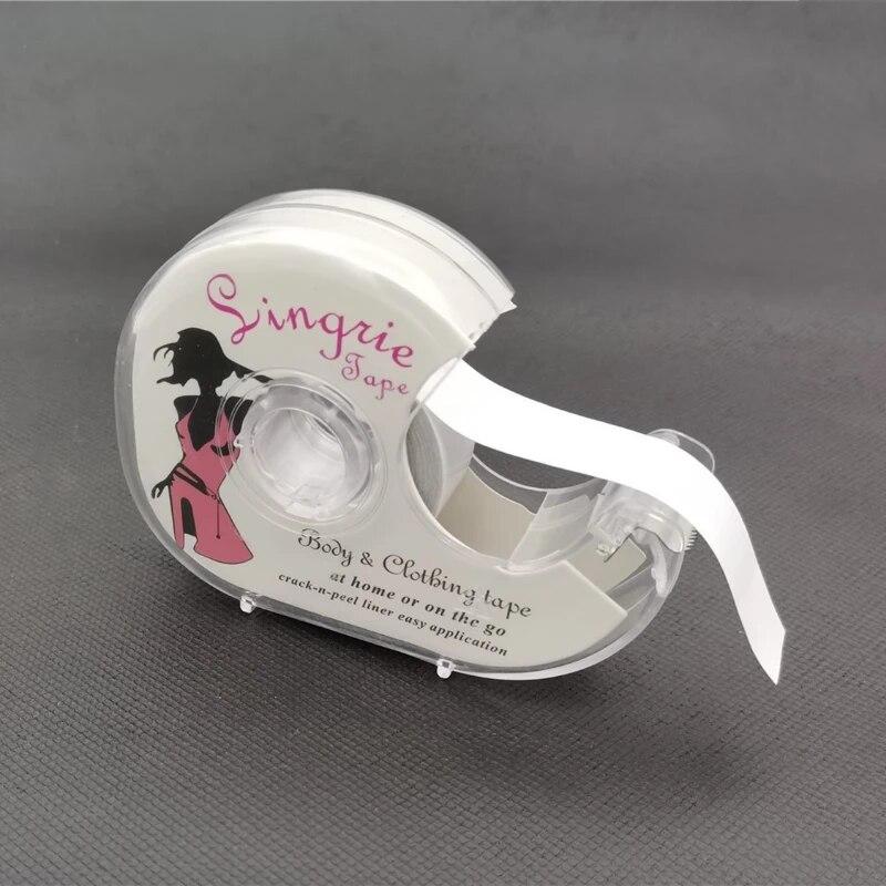 Womens Fashion Clear Double Sided Tape for Clothing and Body Transparent Strong Adhesive for All Skin Tones and Fabric 3 Meters