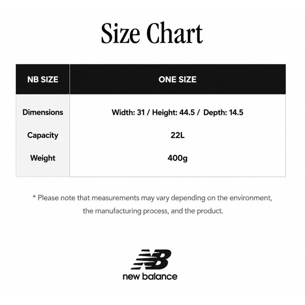 New Balance Basic One-Pocket Backpack