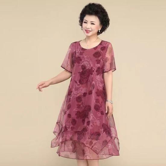 Платье миди для мамы — фото 8