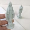 Maria Candle Silicone Molds 3D Statue Candle Resin Mould for DIY Candle Making Chocolate Soap Mold Craft Home Decoration
