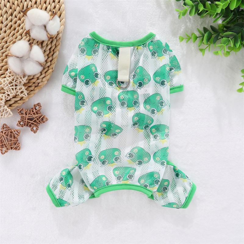 

Дышащий сетчатый четырехлапый костюм для маленьких и средних собак и кошек - Весна/Лето XS