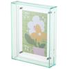 1pcs Color Acrylic Photo Frame 15x19cm Magnetic Wall-Mounted Display Home Modern Decor Acrylic Poster Picture Frame Wall Decors