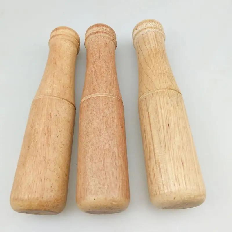 Set Pratico Macina Spezie Manuale Macine per Condimenti Portatili Bastone Set Strumenti Mortaio e Pestello da Cucina Manico in Legno per Aglio Mortaio per Aglio