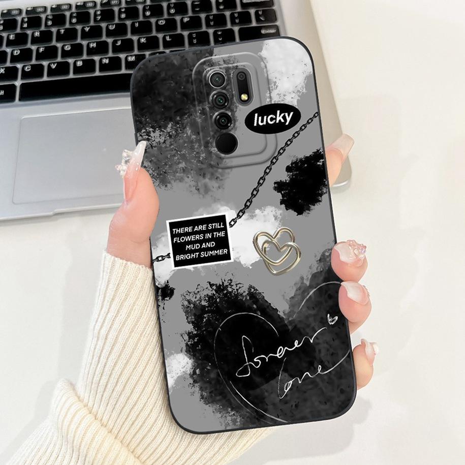 For Xiaomi Redmi 9 Prime Case Luxury Space Painted Shockproof Silicone Soft TPU Back Cover For Xiaomi Redmi 9 Funda Redmi9 Shell