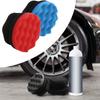 Car Wax Polishing Sponge Hexagonal Grip Applicator Hand Tire Wax Sponge High Density Foam Sponge Auto Waxing Accessories-S L