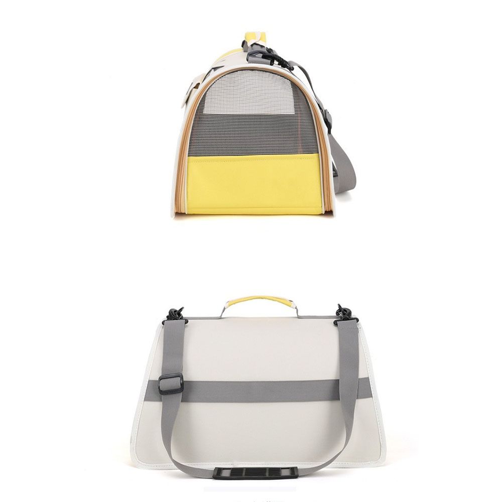 Breathable Cat  Tote Bag Lightweight Pet Crossbody Bag Visible Cat Carrier Bag  Travel