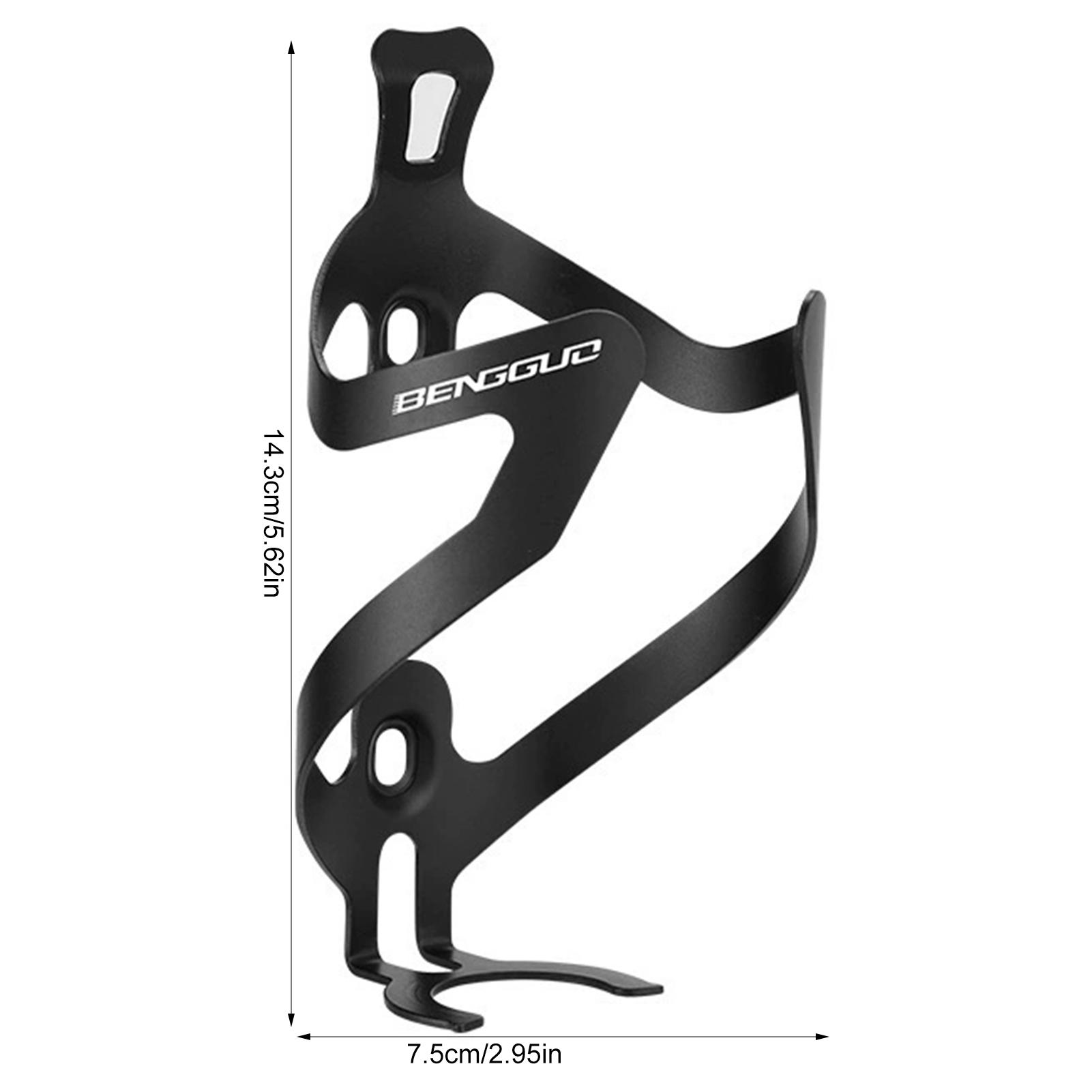 

Bike Bottle Holders Cage Bicycle Handle Water Cup Bracket Universal Aluminium Cycling Water Bottle Holder чёрный