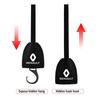 Car Seat Back Storage Hooks Portable Car Headrest Hook Emblem For Renault Megane 3 2 4 CC Clio 4 Koleos Clio Laguna 2 3 Duster R888