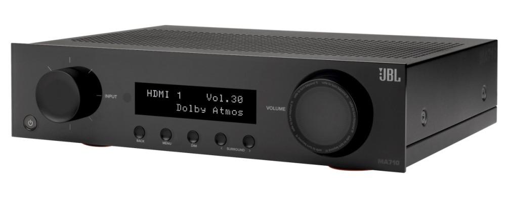 JBL MA710 SÍŤOVÝ 7.2 KANÁLOVÝ AV RECEIVER DOMÁCÍHO KINA 110 W 8K Wi-Fi Bluetooth Dolby Atmos, JBL by HARMAN