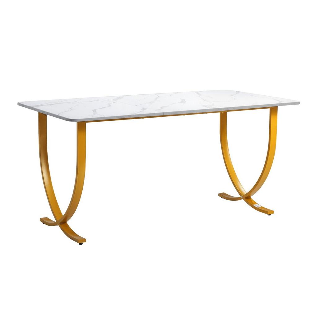 Chefbürotisch, 160 cm B x 80 cm T Großer Schreibtisch, Moderner Computertisch Konferenzbesprechungstisch, Büromöbel Vergrößerte Tischplatte für