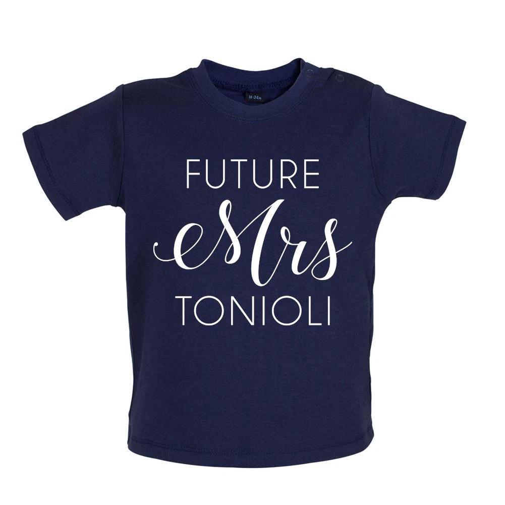 Future Mrs Tonioli - Baby Kids Boys Girls Unisex T-Shirt / Babygrow - Funny Love Talent Bruno Britains 130