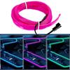 4 Steuerungsmodi 5M 4M Mehrfarbige LED-Lichterkette Flexibler Neonlichtdraht Dan Party-Atmosphäre Dekoration USB-Batteriebox Treiber
