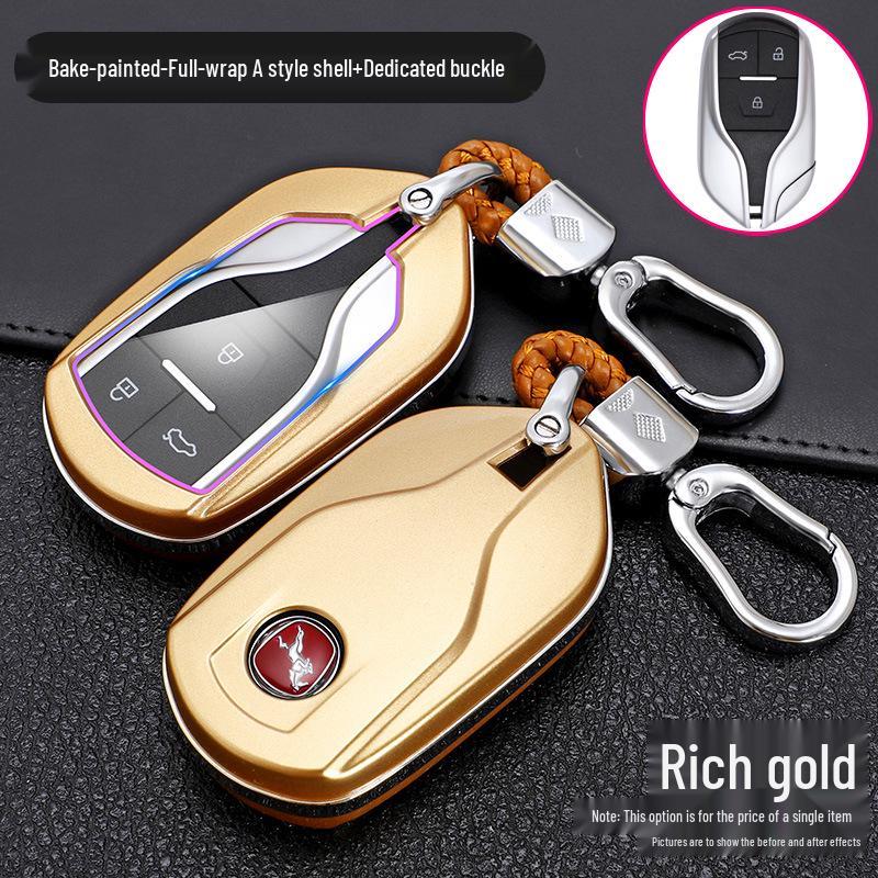 Hanteng X-Series Car Key Case: Fits X7, X7s, X5 & V7 Models - Protective Key Shell with Buckle
