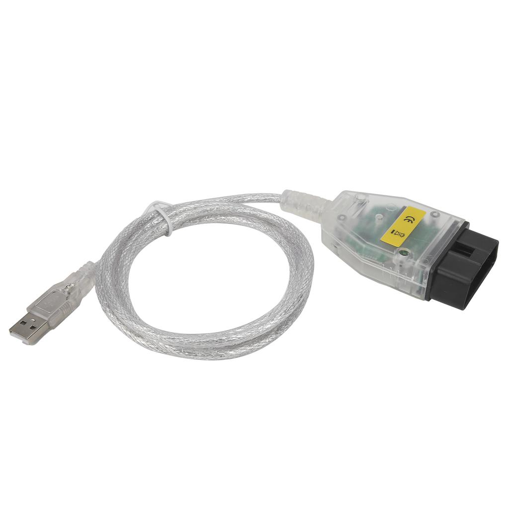 INPA Switch OBD2 Adapter Anslutningskabel med FT232RL Chip Autodiagnostikverktyg Vitt Skal Grön Kort för E-serien