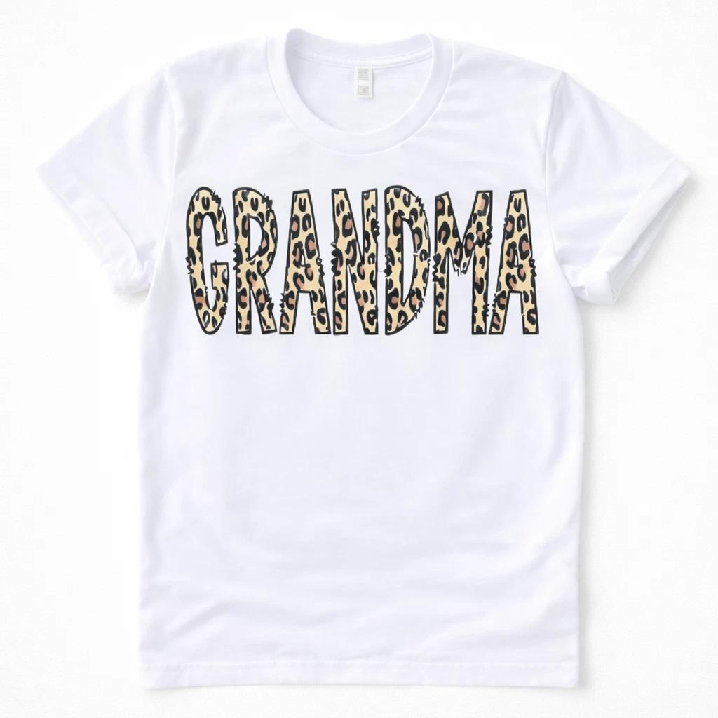 Grandma Graphic T Shirt Trendy Western Style Tee Women Gifts White 2XL