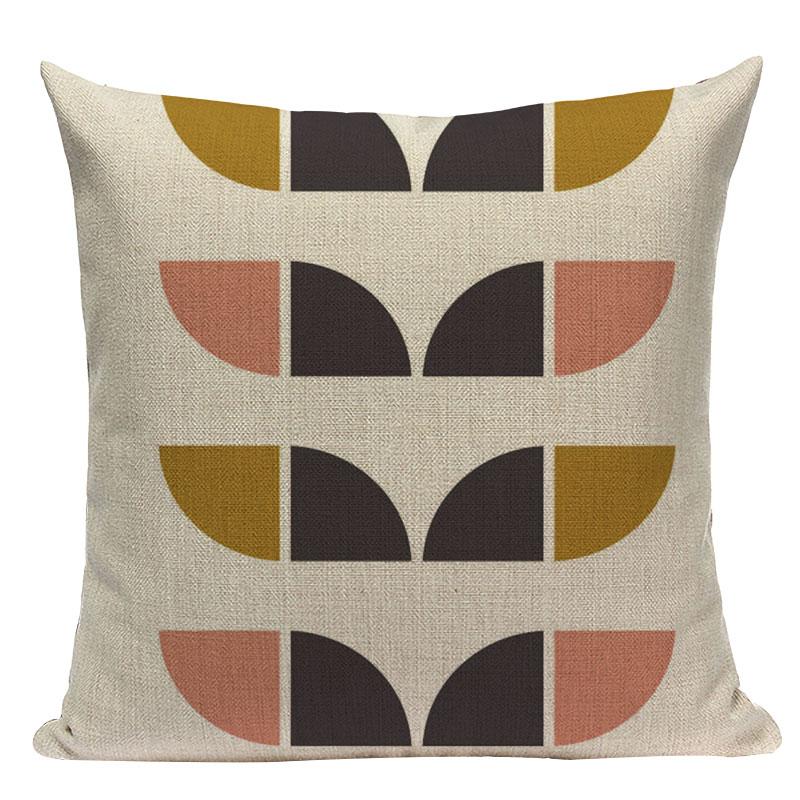 Nordic Home Decor Cushion Covers Geometric Cushions Case Decorative Pillows Cover Custom Vintage Spring Cushion For Sofa Cases