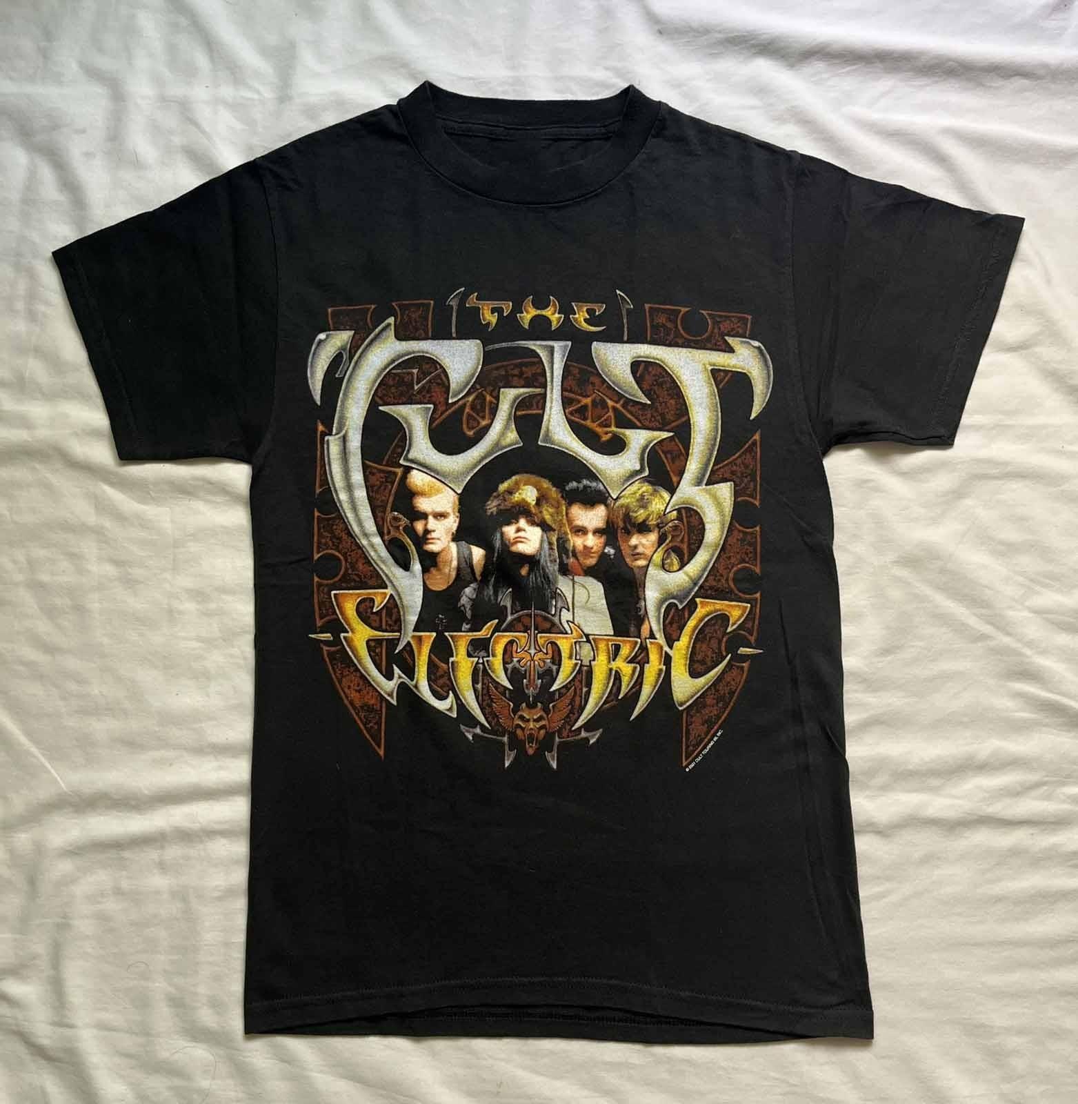 The Cult Electric Cygnus Tour Shirt Black Unisex S-5XL XXXXL