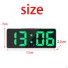 Digital Electronic , USB Large Display with Snooze 2 s Dimmable Temperature 5 Brightness Office