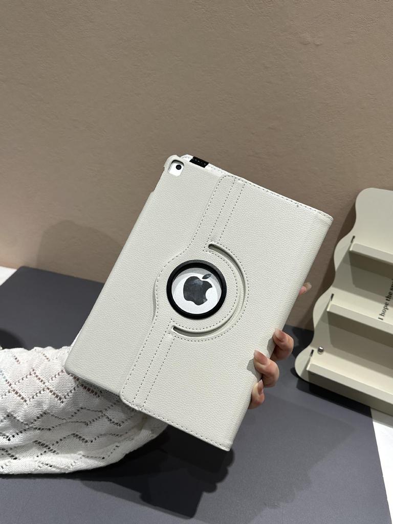 360° Rotating Leather iPad Protective Case - Full Coverage DIY Air7 Shell 2025
