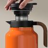 TOMIC 1.5L Ceramic Lined Smart Thermos Pot with Temperature Display