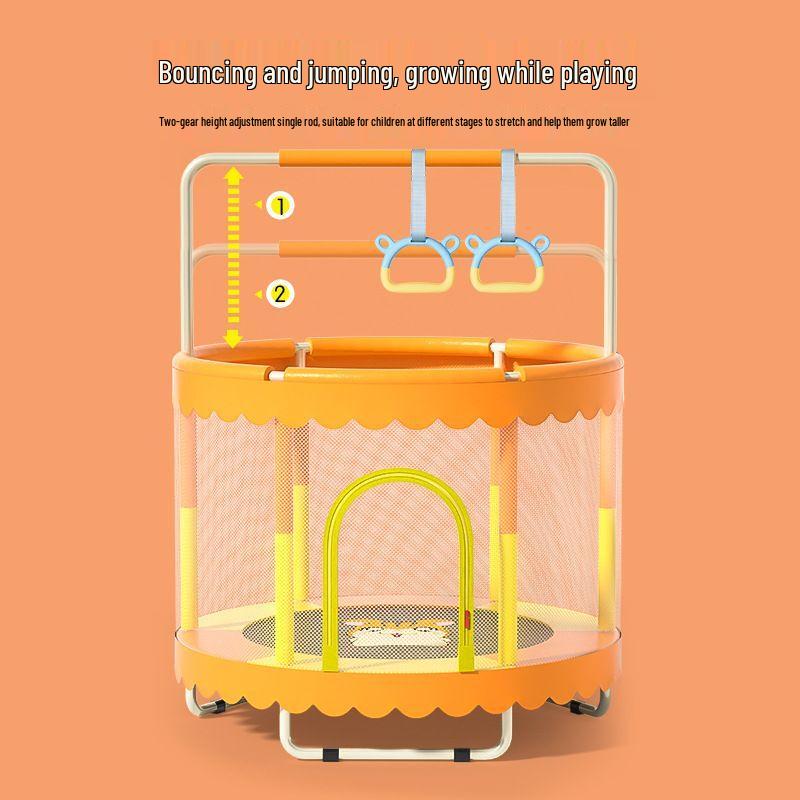 Indoor Fitness Trampoline with Safety Net