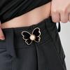 Temperament Butterfly Shape Jeans Buttons Fixed Adjustable Waist Buckle Waist Tightening Tool Pants Pins Dress Decoration