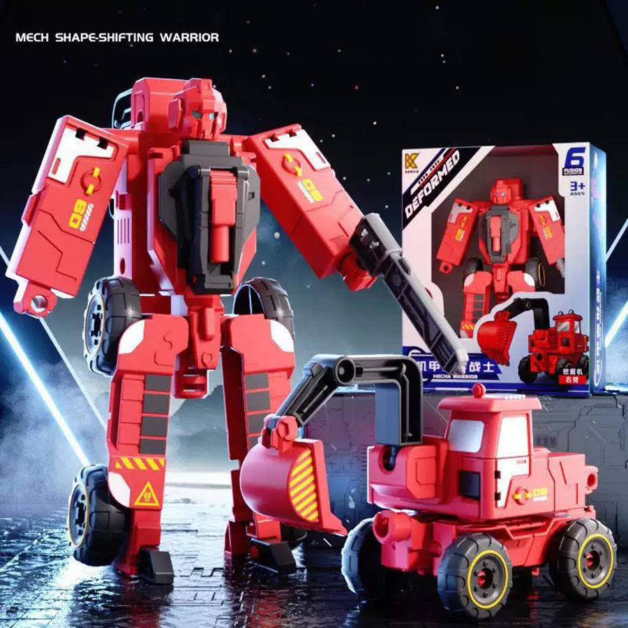 6In1/Transformation First-Class Car Top-Grade Anime-Show Mechanical Machine Construction-Kit Superior-Grade One Superior-Grade Step Superior-Grade