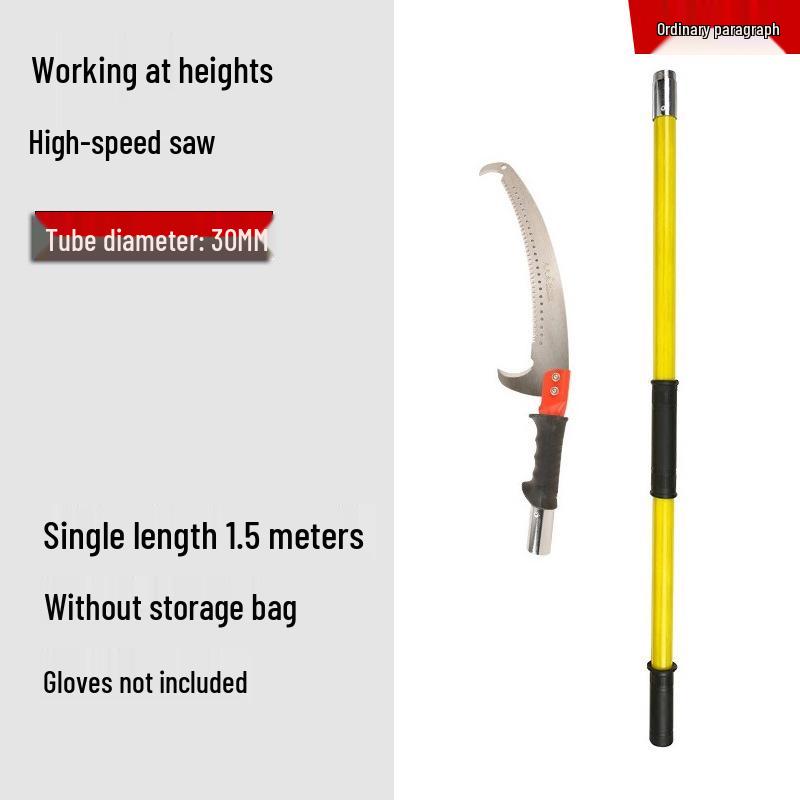 Telescopic Insulated Pruner: Multifunctional High Branch Hand Saw for Safe Tree Trimming