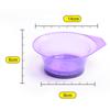 Hair Coloring Mixing Dye Bowl DIY Hair Styling Pro Hair Salon Hairdressing Tool Plastic Bowl Random Color