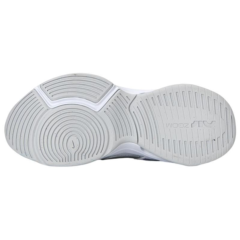 Nike Zoom Bella 6 White Metallic Silver Women Sneakers Pure-Platinum DR5720-100