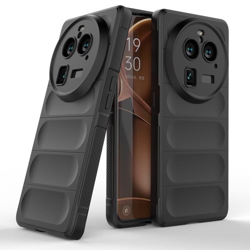 Für OPPO Find X6 Pro Hülle Für OPPO Find X6 Pro Abdeckung Funda Schale Weiches TPU Hautfreundlich Stoßfest Rückseite OPPO Find X6 Pro
