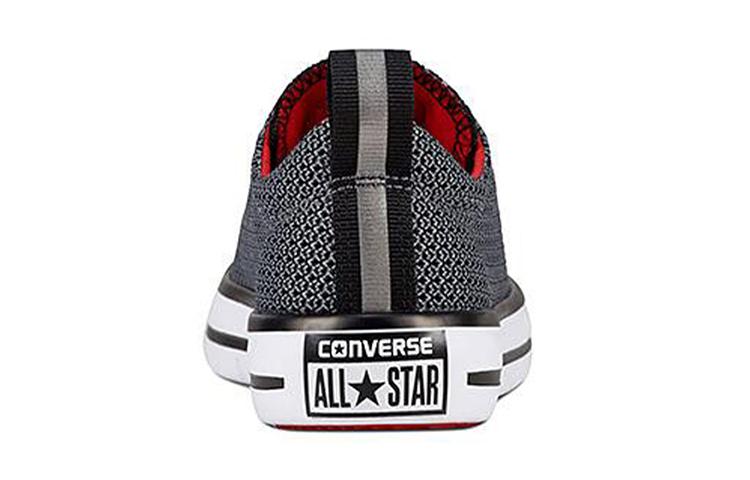 Converse Chuck Taylor All Star Hyper Lite Ox Slip On Low Top Kids' Skateboarding Shoes Gray Teenagers 659980C