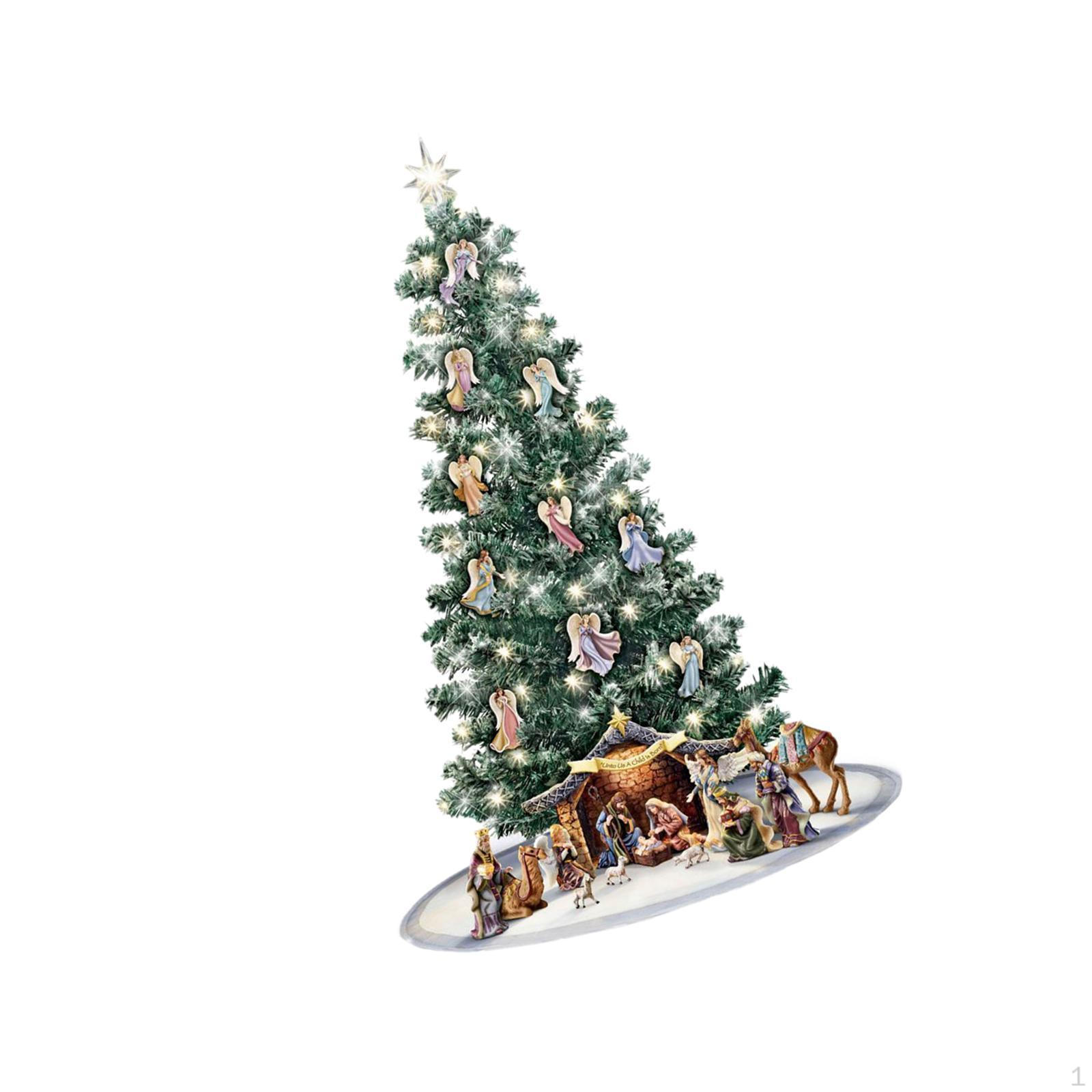 

Рождественская наклейка на окно, рождественское украшение, орнамент, реквизит для фотографий, наклейка на оконное стекло Style F